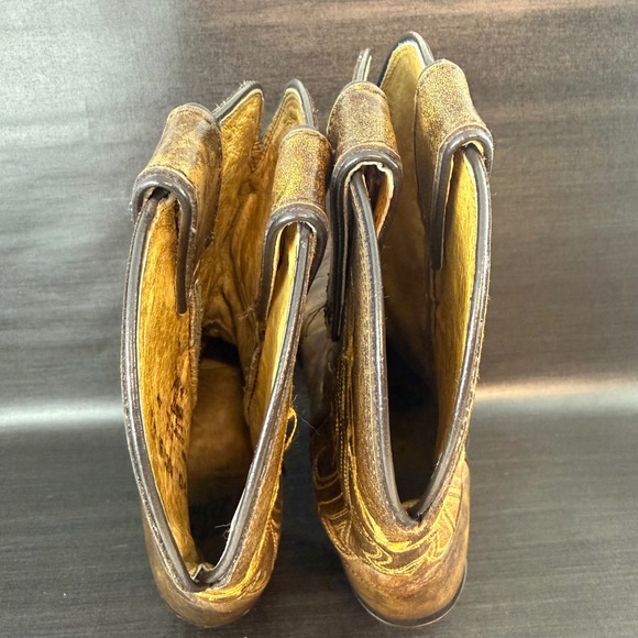 Tony Lama Vaquero Womens size 9 Brown Leather Western Cowboy Boots VF 6004 - Picture 10 of 10